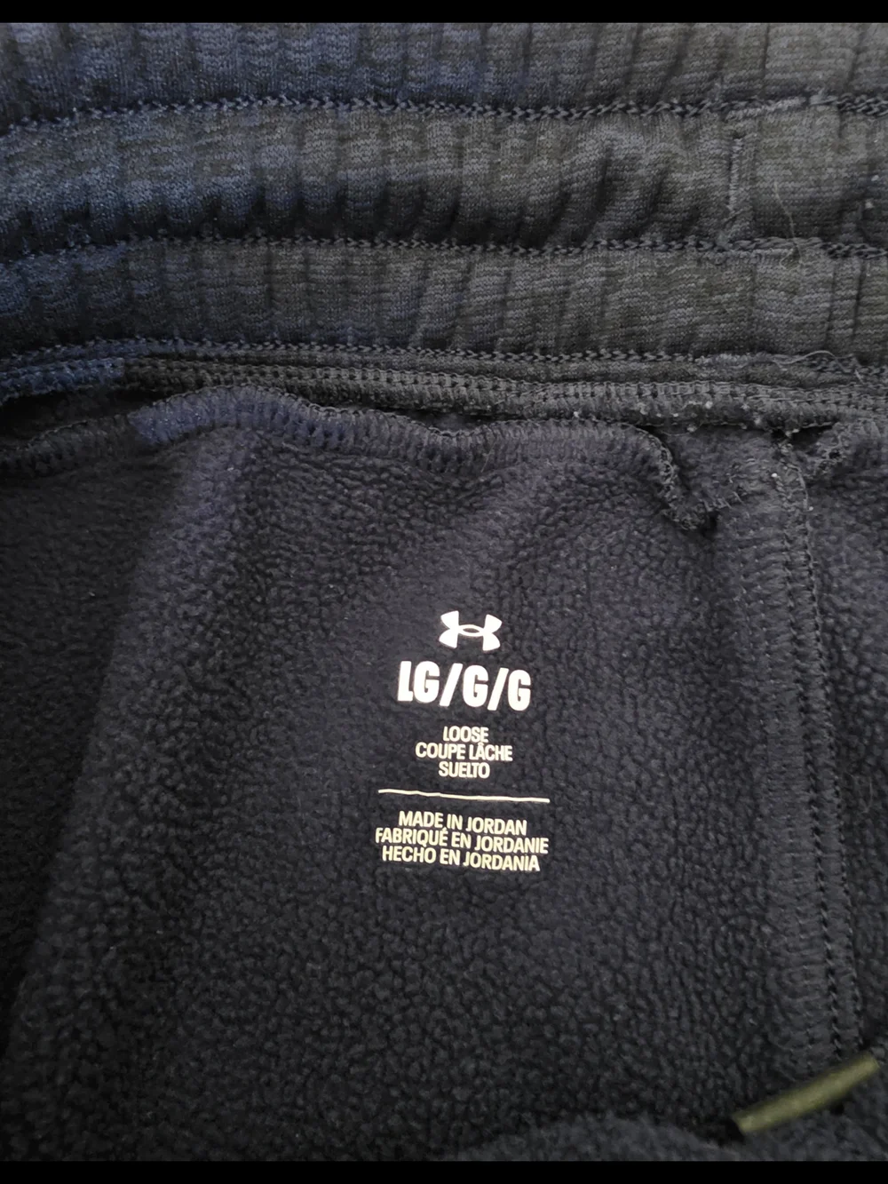 Under Armour Men's Navy Performance Jogger Pants - Picture 4 of 5